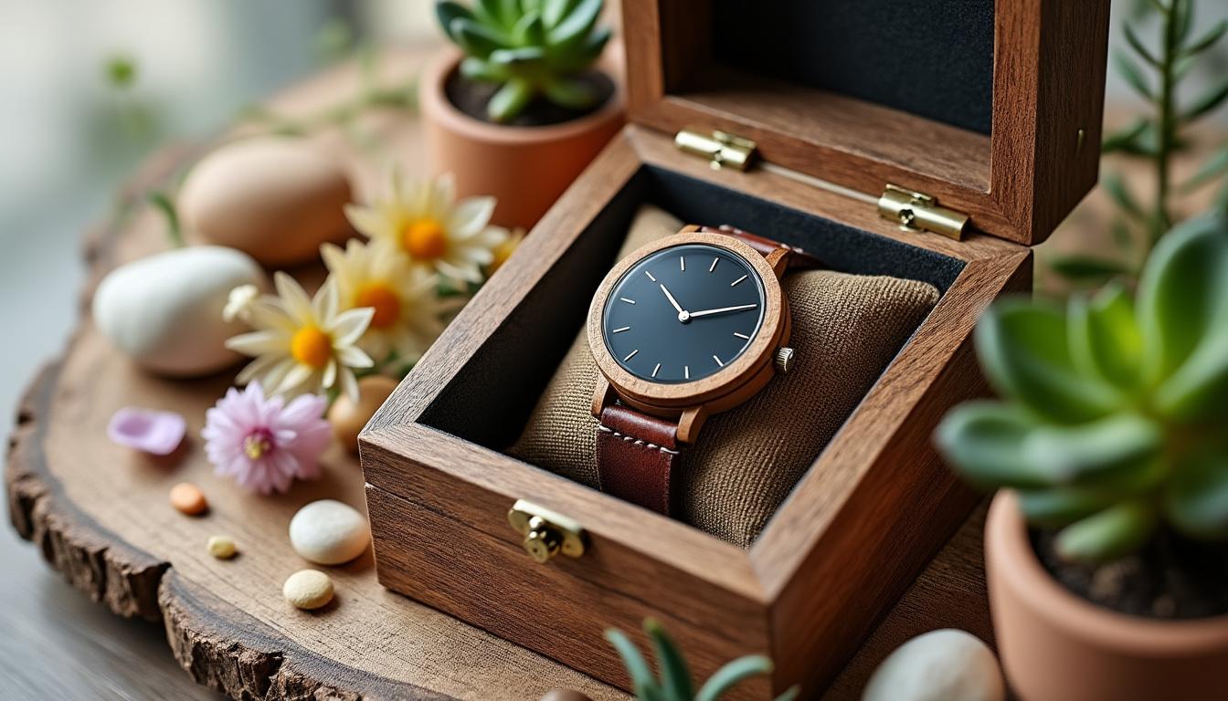 découvrez les nombreux avantages du coffret cadeau montre en bois, alliant élégance et durabilité. profitez d'une livraison rapide pour faire plaisir à vos proches avec un cadeau unique et original qui saura les séduire.