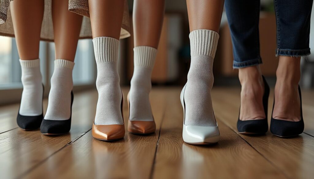 découvrez comment associer escarpins et chaussettes pour composer des tenues à la fois élégantes et décontractées. inspirez-vous de nos conseils mode pour adopter cette tendance avec style.