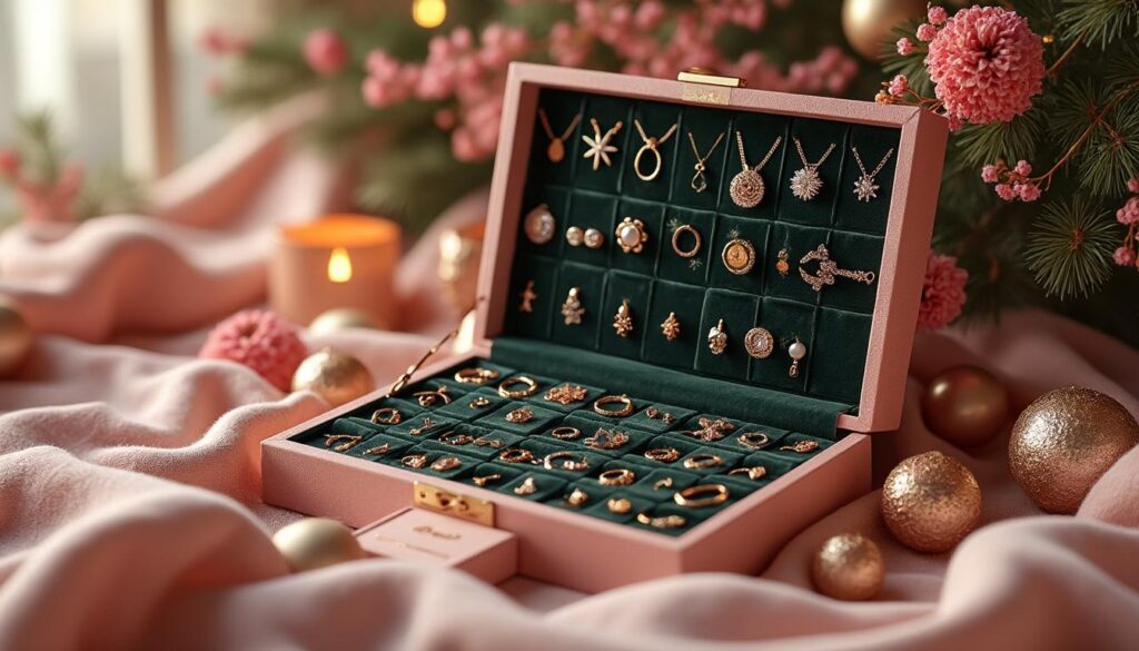 découvrez pourquoi un calendrier de l'avent bijoux est le cadeau idéal pour surprendre et faire plaisir aux femmes pendant les fêtes, avec une sélection unique qui allie élégance et anticipation.