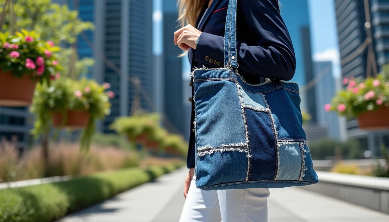 découvrez notre sélection unique de cabas rive droite upcyclés, alliant style et respect de l'environnement, pour exprimer votre personnalité avec élégance.