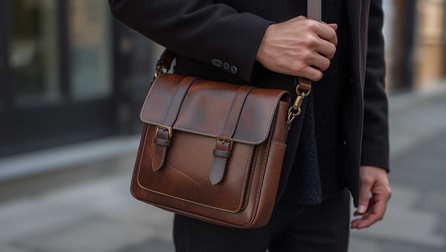 sac bandoulière homme