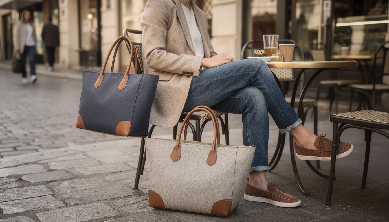 découvrez notre sélection des meilleurs sacs fourre-tout alliant élégance et praticité pour un look chic et décontracté au quotidien.