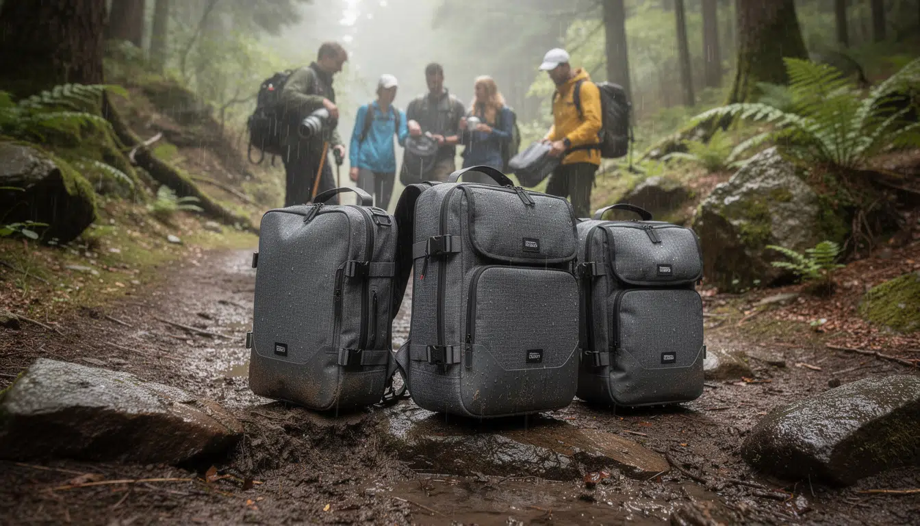 découvrez nos sacs appareil photo imperméables, spécialement conçus pour les aventuriers qui souhaitent protéger leur équipement lors de toutes leurs expéditions, même dans les conditions les plus extrêmes.