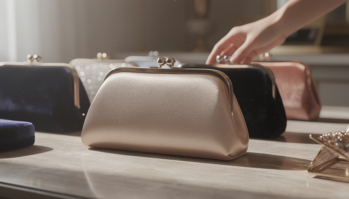 découvrez notre sélection de pochettes de soirée élégantes et tendance pour sublimer votre look et faire la différence lors de vos événements.
