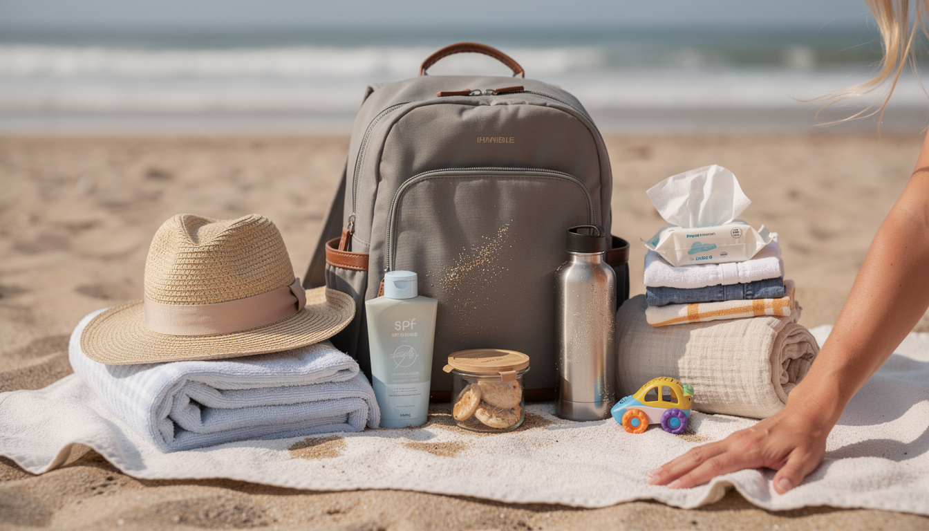 découvrez quoi mettre dans un sac à dos maternel pour une journée à la plage réussie : indispensables pour bébé, vêtements, repas et accessoires pratiques.