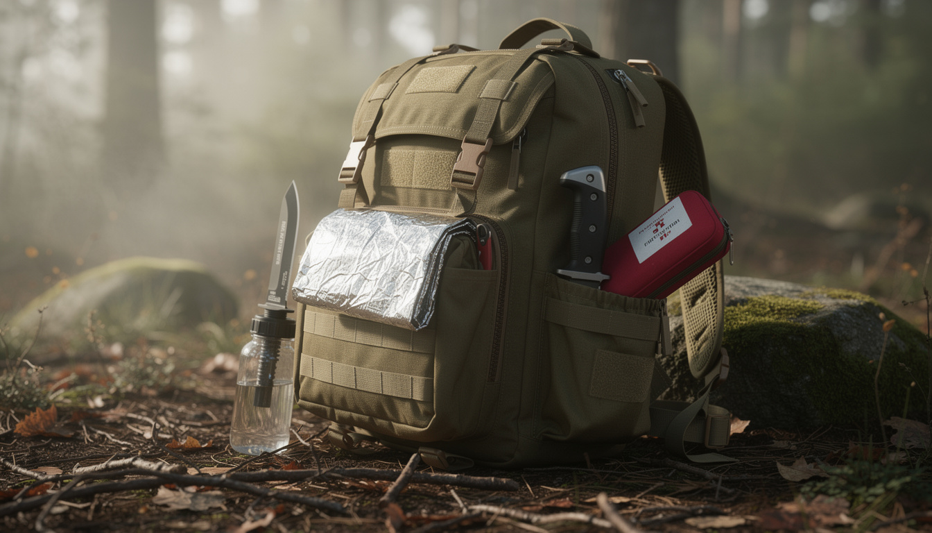 découvrez l'équipement essentiel pour le sac militaire et le survivalisme, alliant résistance, fonctionnalité et préparation pour toutes les situations.
