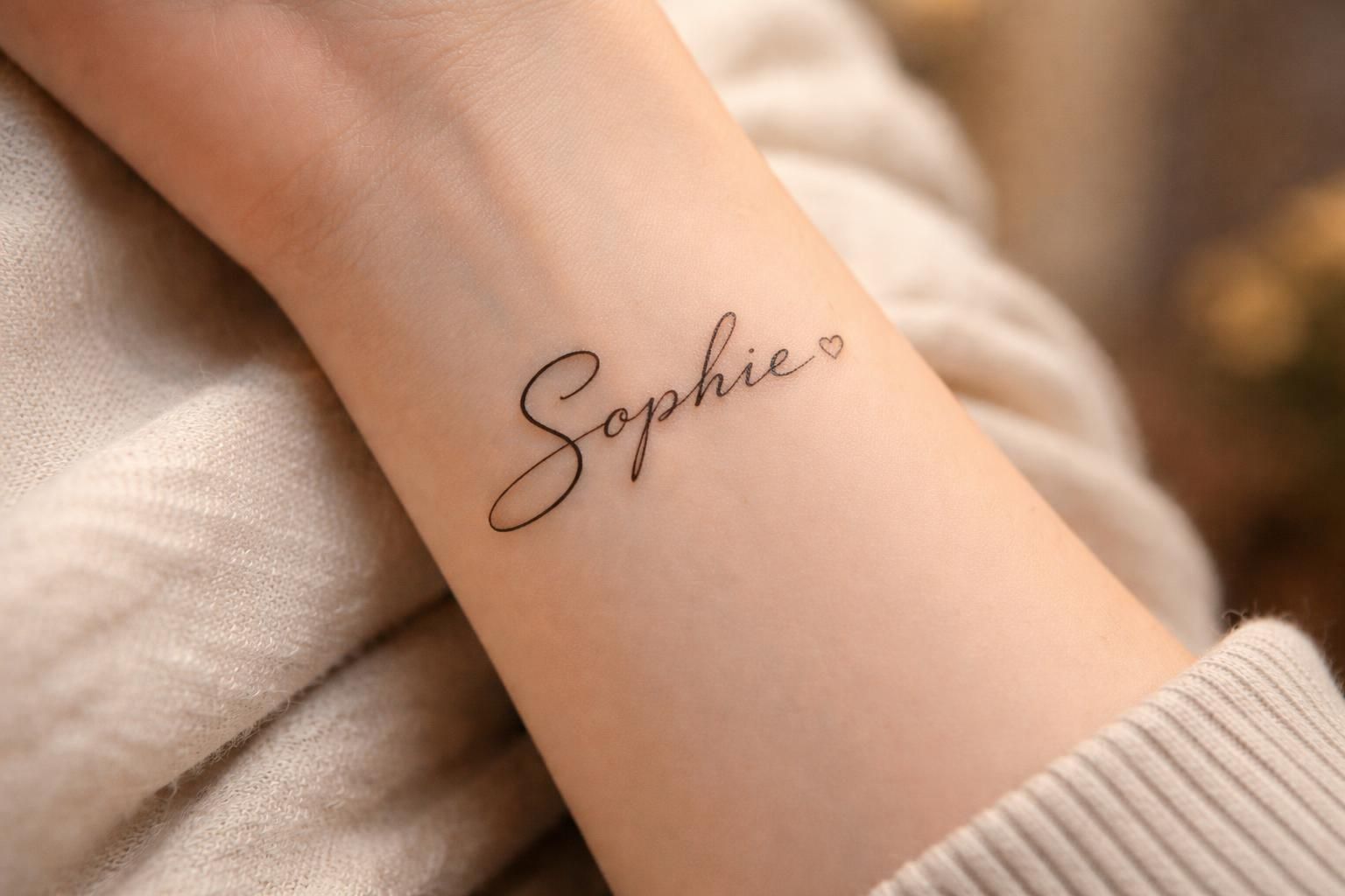 découvrez l'art du tatouage prénom, une manière unique et intime de célébrer vos proches en portant leur nom à jamais sur votre peau.