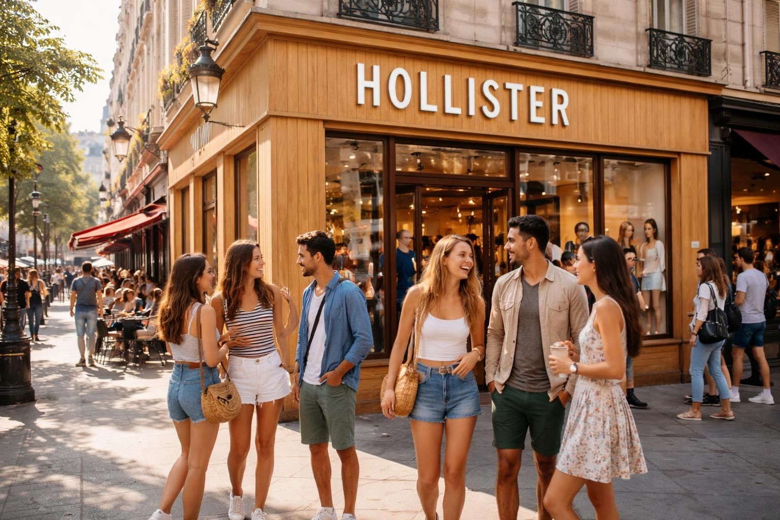 découvrez pourquoi la marque hollister séduit tant à paris, entre style californien décontracté et tendances urbaines actuelles.