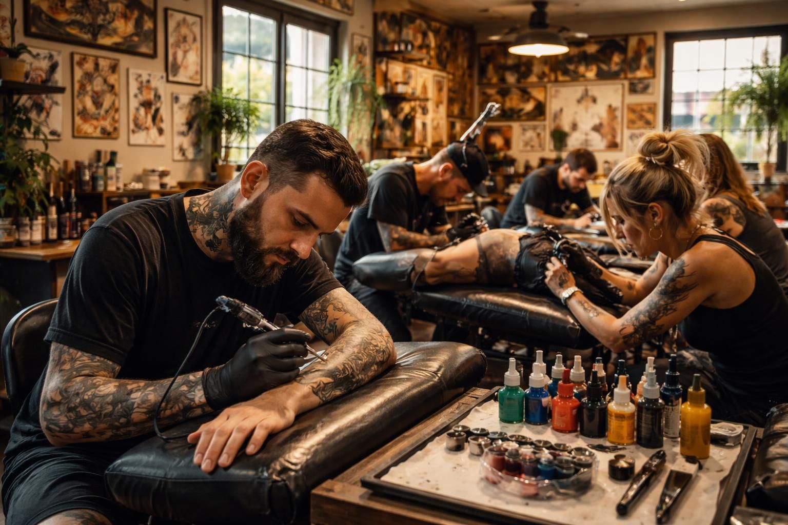 découvrez l'art du tatouage à montluçon en mettant en lumière les talents et les styles uniques des tatoueurs locaux.