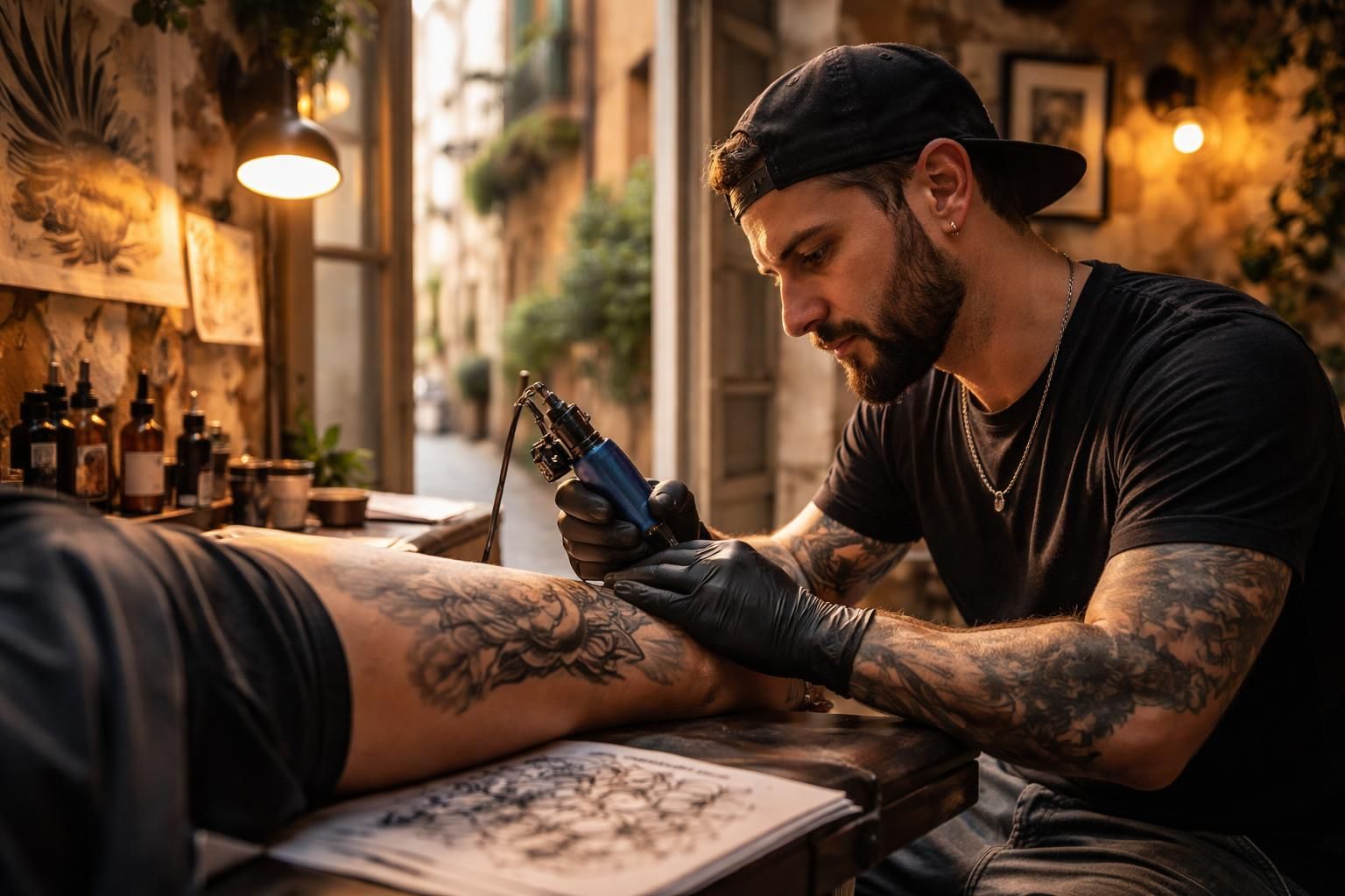 explorez les techniques exclusives d'un tatoueur expert à bastia pour créer un design unique et personnalisé qui vous ressemble.