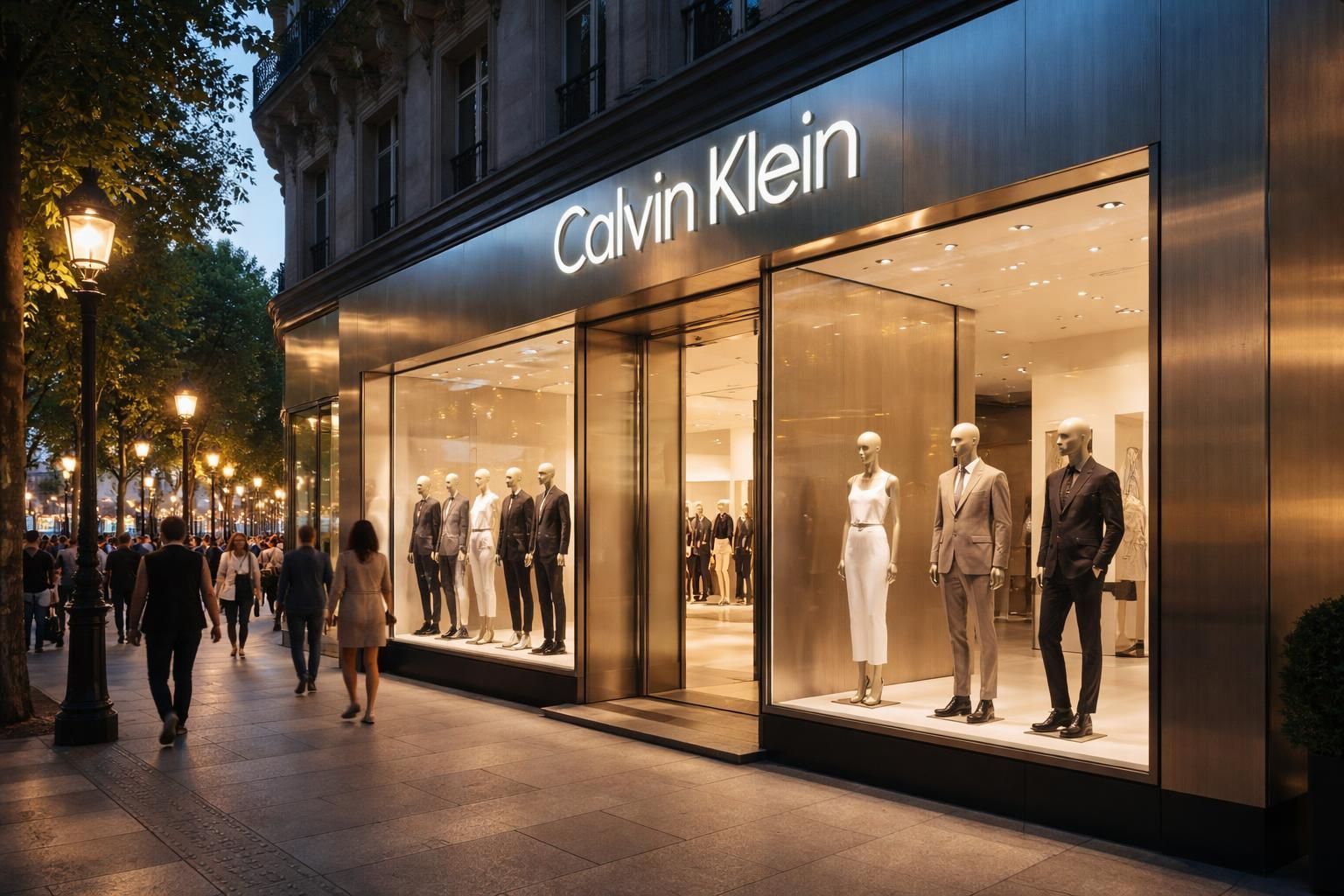 plongez dans l'univers élégant de calvin klein sur les champs élysées et explorez les dernières tendances mode au cœur de paris.
