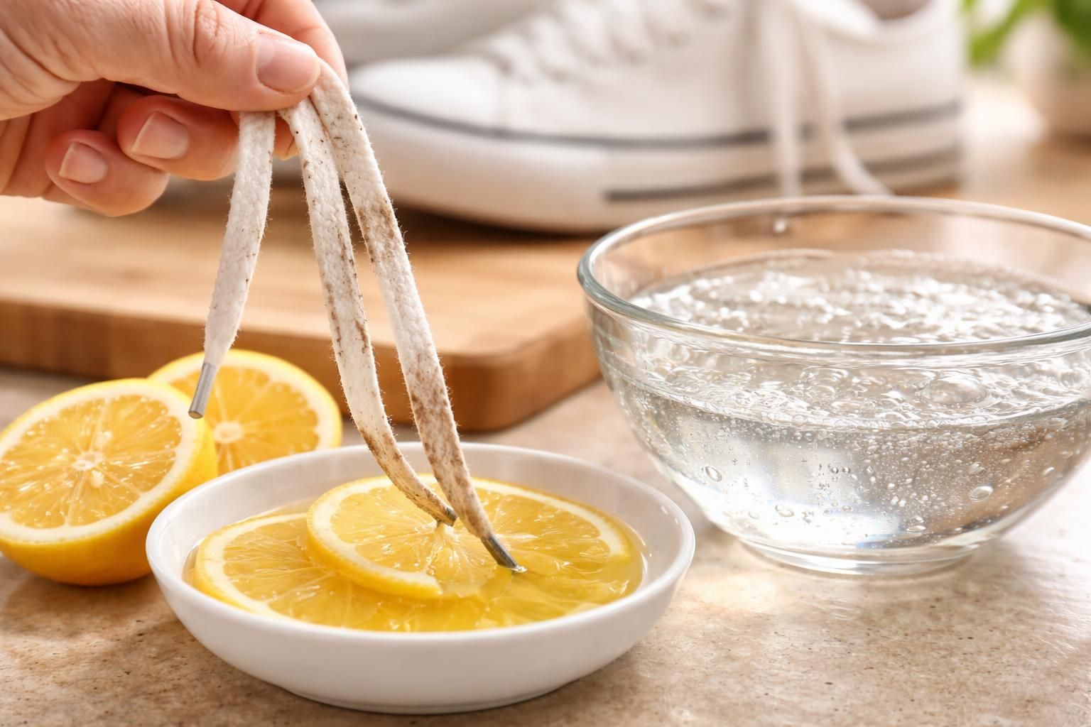 découvrez pourquoi le citron est idéal pour nettoyer vos lacets et apprenez des méthodes efficaces pour les rendre comme neufs grâce à ce produit naturel.