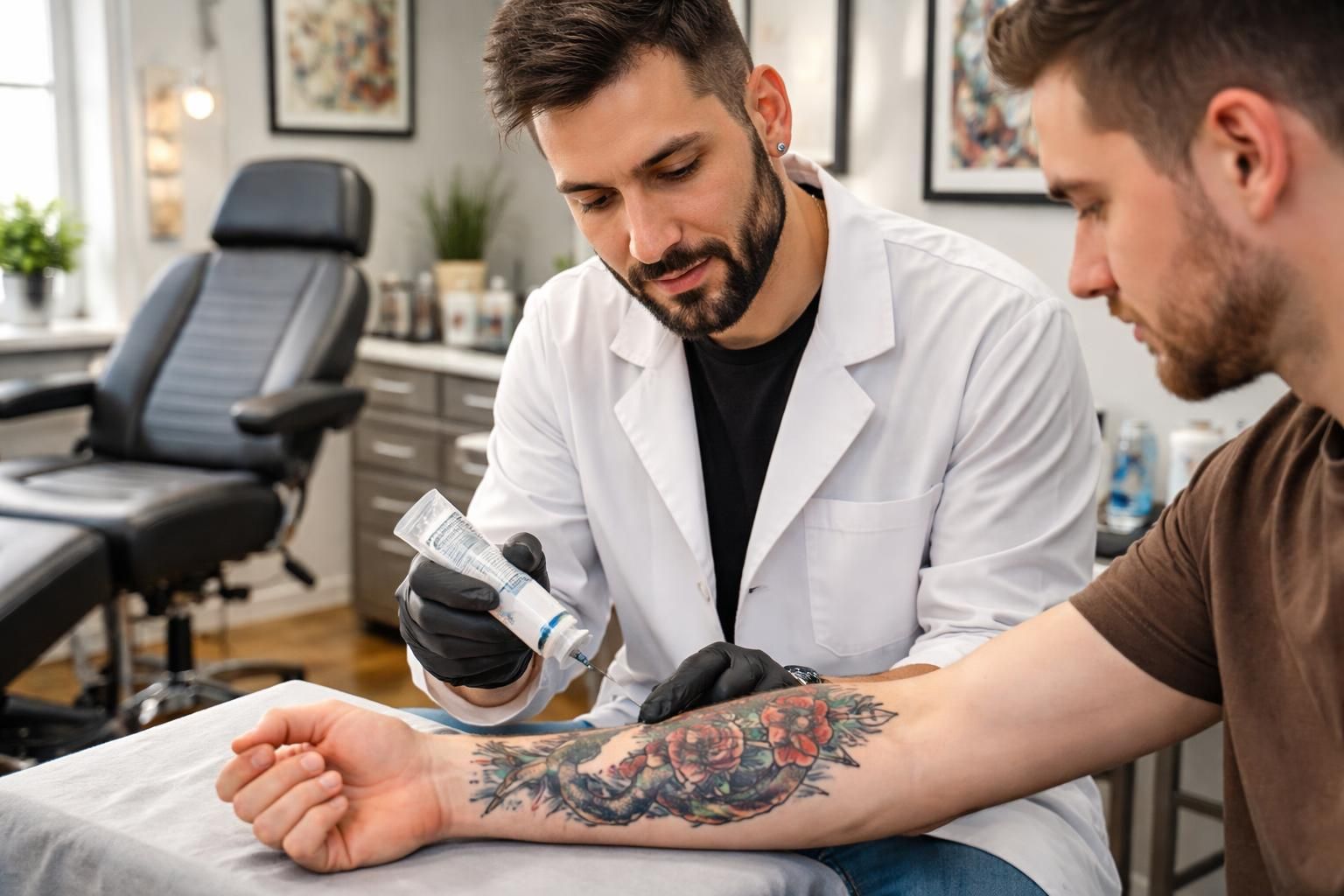 découvrez nos conseils essentiels pour bien prendre soin de votre nouveau tatouage à saumur et assurer une cicatrisation optimale.