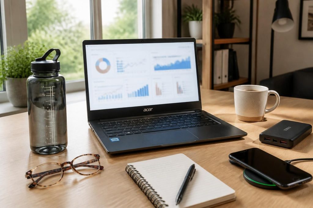 découvrez comment optimiser l'autonomie de votre pc portable acer pour tenir toute une journée de shooting, avec des réglages pratiques et efficaces.