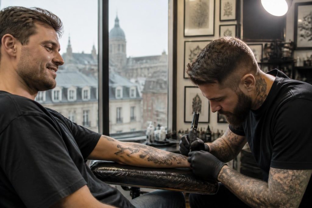 trouvez les meilleurs tatoueurs à rennes pour réaliser un tatouage unique et personnalisé. découvrez des artistes talentueux prêts à sublimer votre peau avec des designs créatifs et sur mesure.