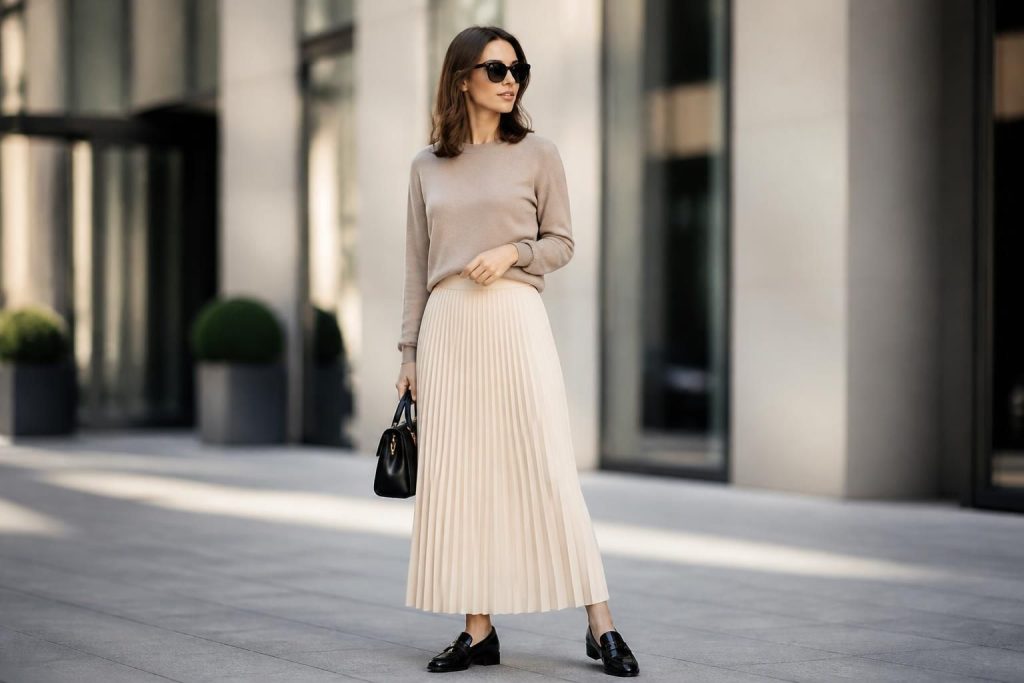 découvrez comment choisir la chaussure idéale pour accompagner une jupe longue plissée et créer un look chic et élégant en toutes occasions.