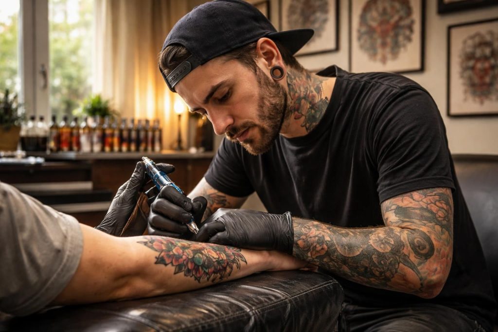découvrez un tatoueur à poitiers qui allie art et passion pour créer des œuvres uniques sur votre peau. expertise, créativité et savoir-faire au service de votre tatouage.